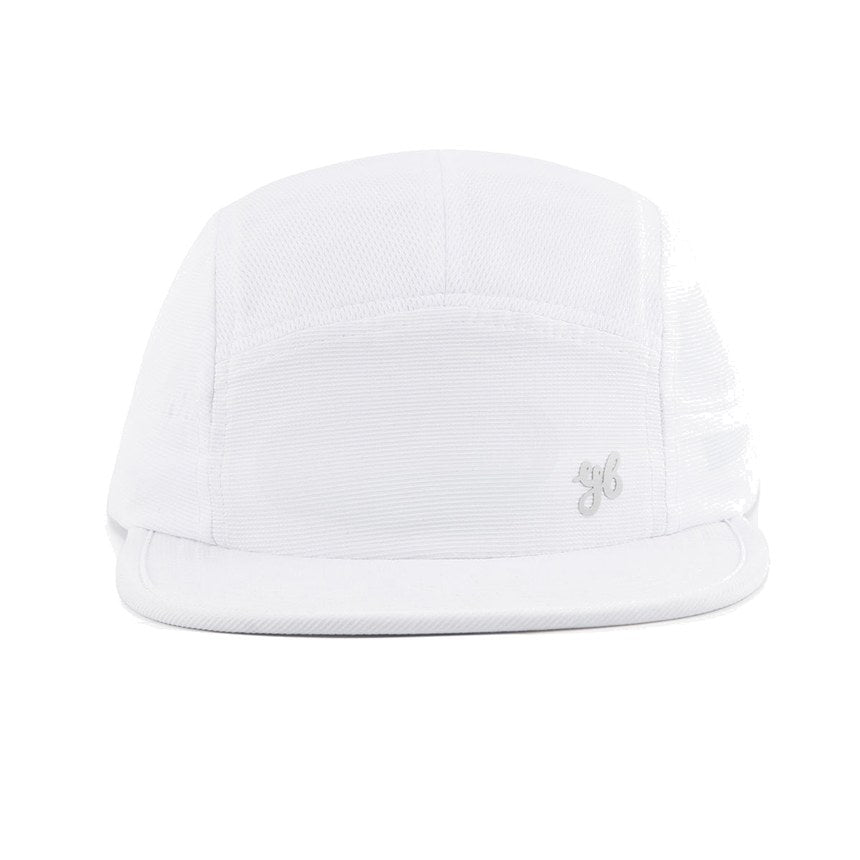 Yeah Buddy Snow Lite white five-panel running cap